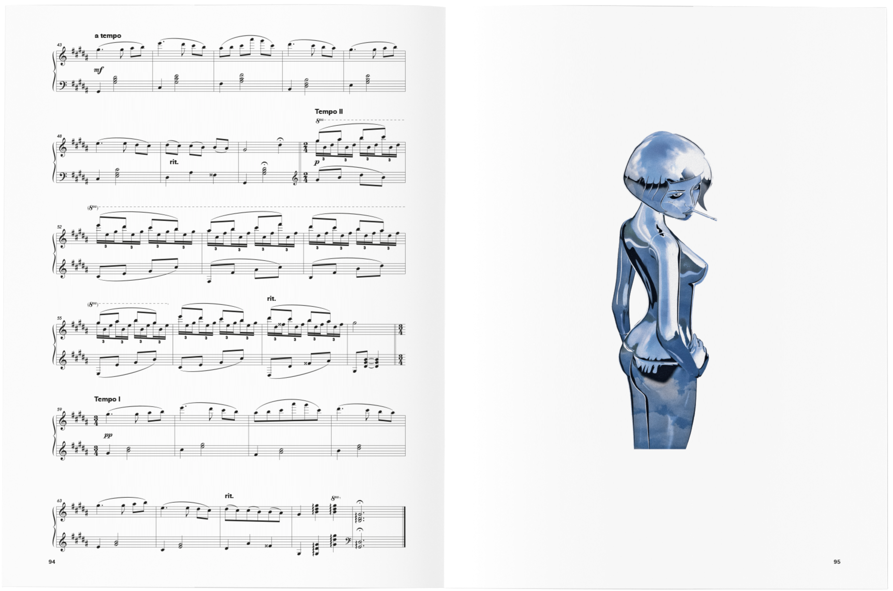 LETTER - PIANO SCORES